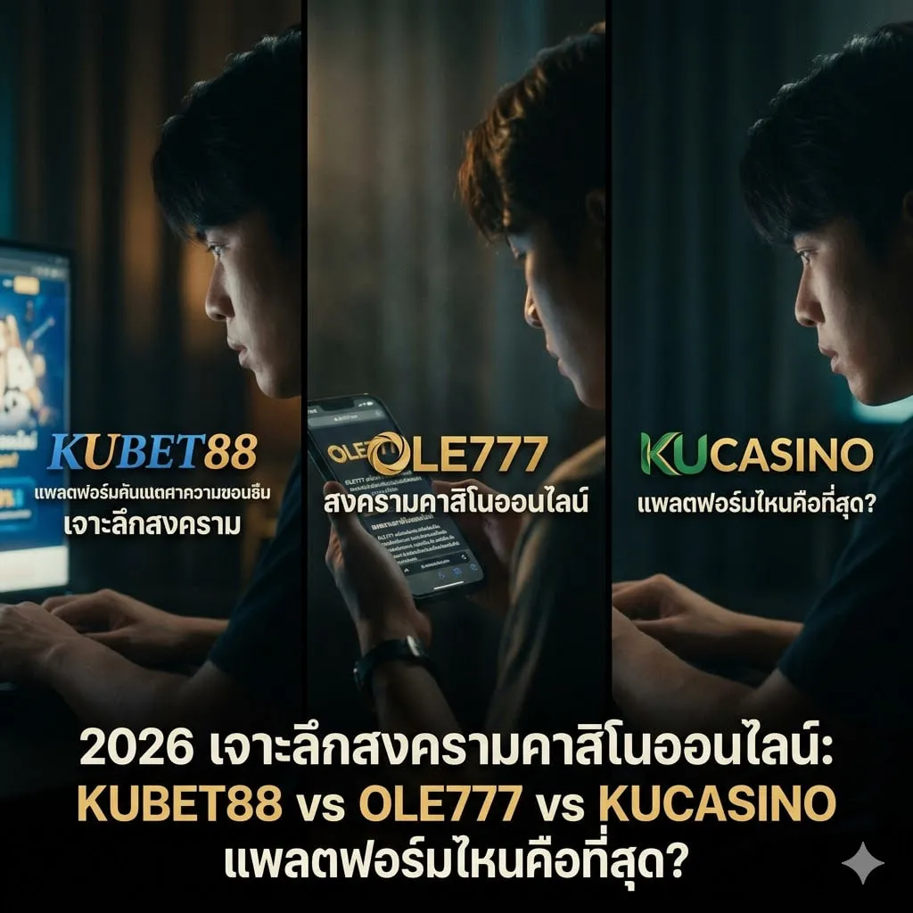 2026 เจาะลึกสงครามคาสิโนออนไลน์: KUBET88 vs OLE777 vs KUCASINO แพลตฟอร์มไหนคือที่สุด?